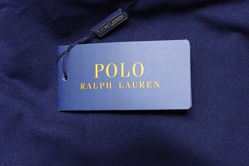 Ralph Lauren Pony Logo Embroidered Short-Sleeve Button-Down Shirt Navy Blue