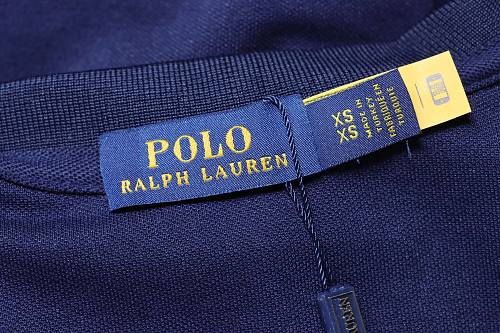 Ralph Lauren Pony Logo Embroidered Short-Sleeve Button-Down Shirt Navy Blue