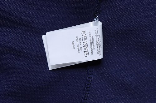 Ralph Lauren Pony Logo Embroidered Short-Sleeve Button-Down Shirt Navy Blue
