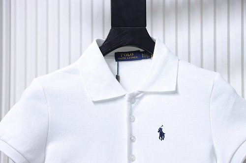 Ralph Lauren Pony Logo Embroidered Short-Sleeve Button-Down Shirt White