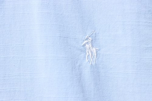 Ralph Lauren Small Warhorse Logo Embroidered Long-Sleeve Shirt Blue