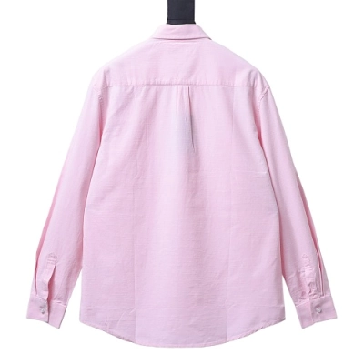 Ralph Lauren Small Warhorse Logo Embroidered Long-Sleeve Shirt Pink 02