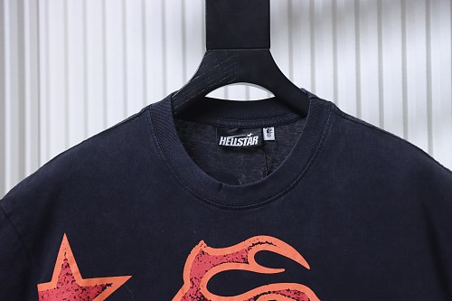 Hellstar Biker Tour T-Shirt Faded Black