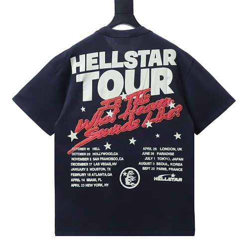 Hellstar Biker Tour T-Shirt Faded Black