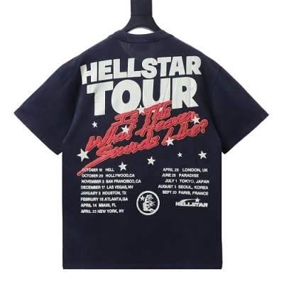 Hellstar Biker Tour T-Shirt Faded Black 02