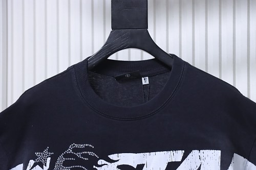 HellStar Cracked-Letter T-Shirt