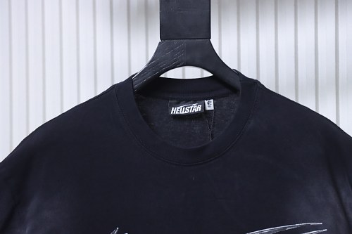 Hellstar Sport Logo Gel Black T-Shirt White