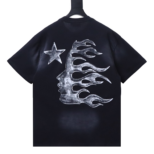 Hellstar Sport Logo Gel Black T-Shirt White