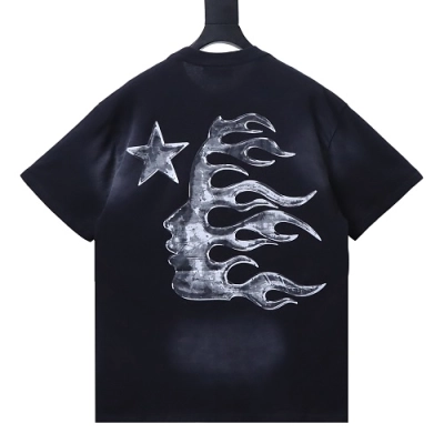 Hellstar Sport Logo Gel Black T-Shirt White 02