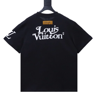 Louis Vuitton Cartoon Rabbit Print T-Shirt Black 02