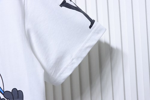 Louis Vuitton Cartoon Rabbit Print T-Shirt White