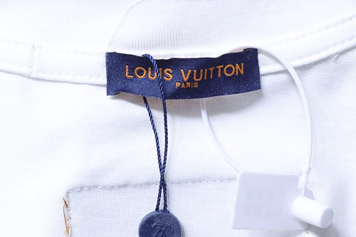 Louis Vuitton Cartoon Rabbit Print T-Shirt White