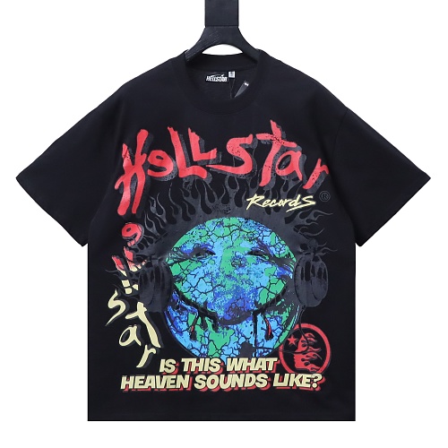 HellStar Broken Smiley Face T-Shirt Black