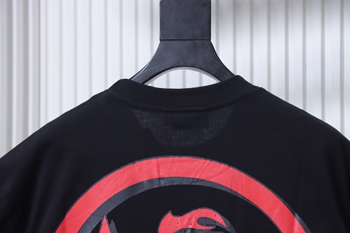HellStar Broken Smiley Face T-Shirt Black