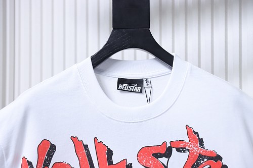 HellStar Broken Smiley Face T-Shirt White