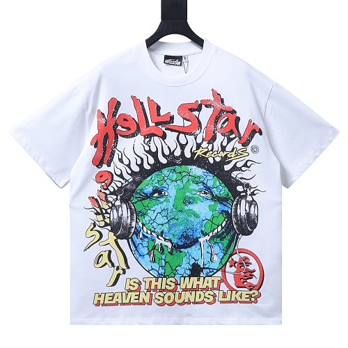 HellStar Broken Smiley Face T-Shirt White