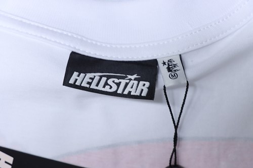 HellStar Broken Smiley Face T-Shirt White