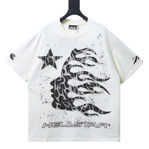 Hellstar Thorn Glitter T-Shirt Apricot