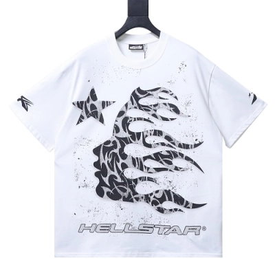Hellstar Thorn Glitter T-Shirt White 01