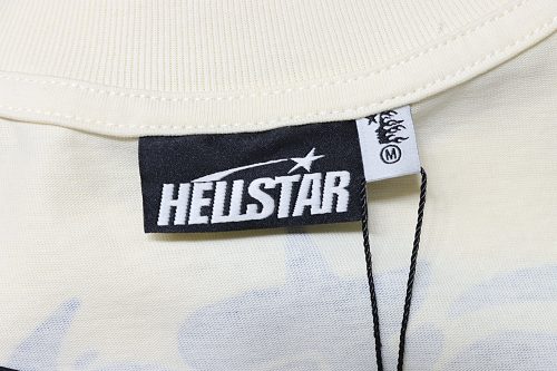 Hellstar Yoga Portrait T-Shirt Apricot