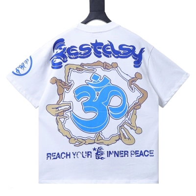 Hellstar Yoga Portrait T-Shirt White 02