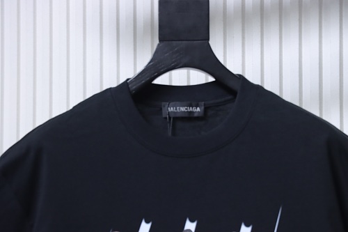 Balenciaga All-Star Portrait Print T-Shirt Black