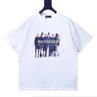 Balenciaga All-Star Portrait Print T-Shirt White 01