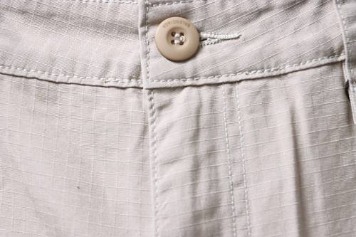 Balenciaga Distressed Plaid-Pocket Denim Shorts