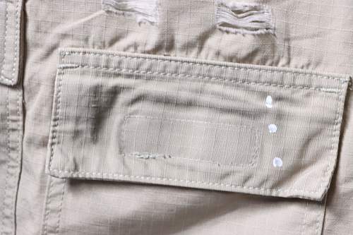 Balenciaga Distressed Plaid-Pocket Denim Shorts