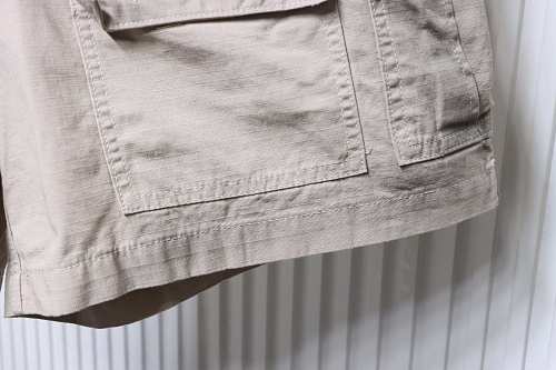 Balenciaga Distressed Plaid-Pocket Denim Shorts