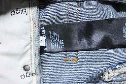 Balenciaga High Summer Distressed Denim Shorts