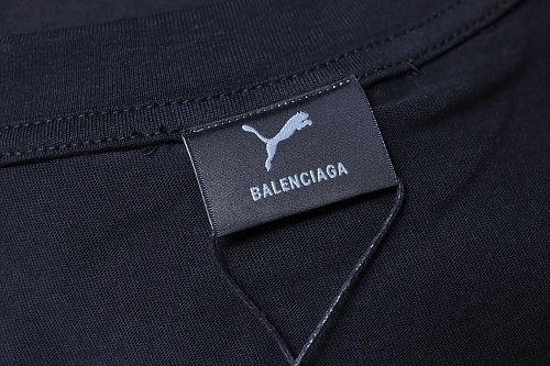 Balenciaga x Puma Printed T-Shirt Black