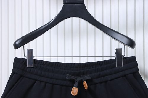 Loewe Appliqué Letter Shorts Black