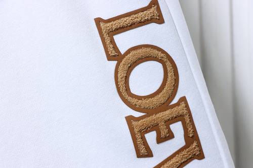 Loewe Appliqué Letter Shorts White