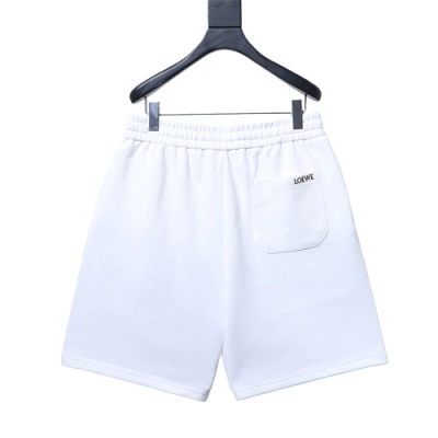Loewe Appliqué Letter Shorts White 02