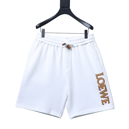 Loewe Appliqué Letter Shorts White