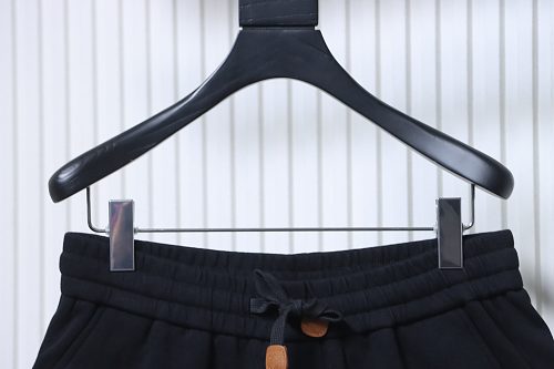 Loewe Letter Logo Print Shorts Black