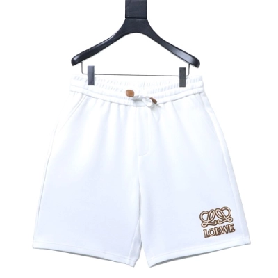 Loewe Letter Logo Print Shorts White 01