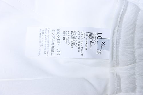 Loewe Letter Logo Print Shorts White