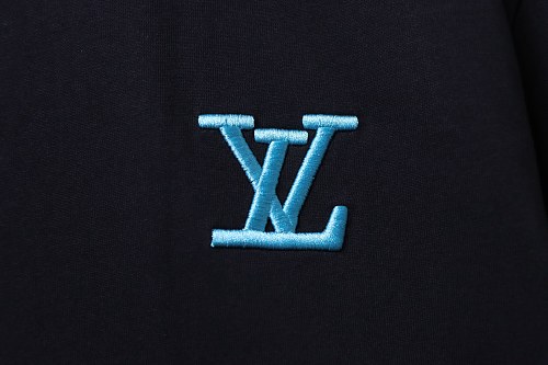Louis Vuitton Gradient Embroidered T-Shirt Black