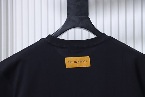 Louis Vuitton Gradient Embroidered T-Shirt Black