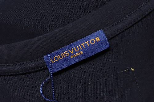 Louis Vuitton Gradient Embroidered T-Shirt Black