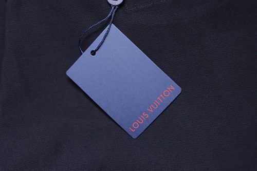 Louis Vuitton Gradient Embroidered T-Shirt Black