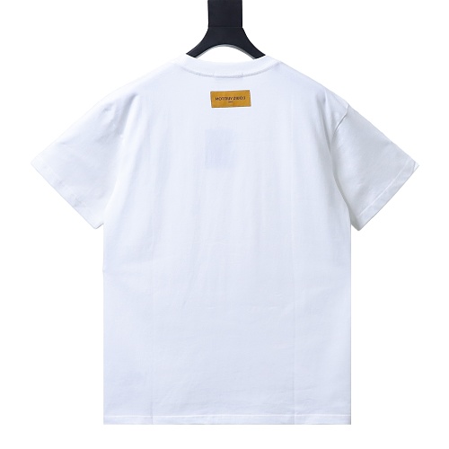 Louis Vuitton Gradient Embroidered T-Shirt White