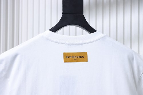 Louis Vuitton Gradient Embroidered T-Shirt White