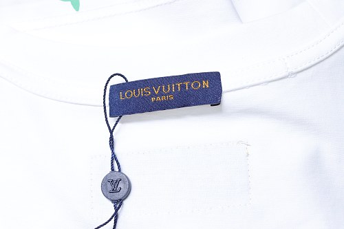 Louis Vuitton Gradient Embroidered T-Shirt White