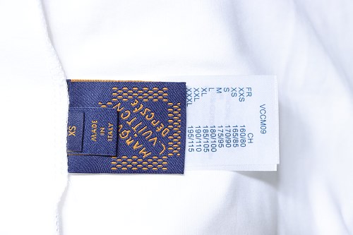 Louis Vuitton Gradient Embroidered T-Shirt White