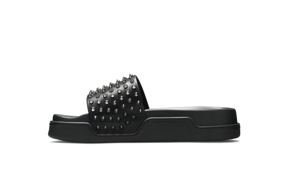 Christian Louboutin Pool Fun Slide 'Black'