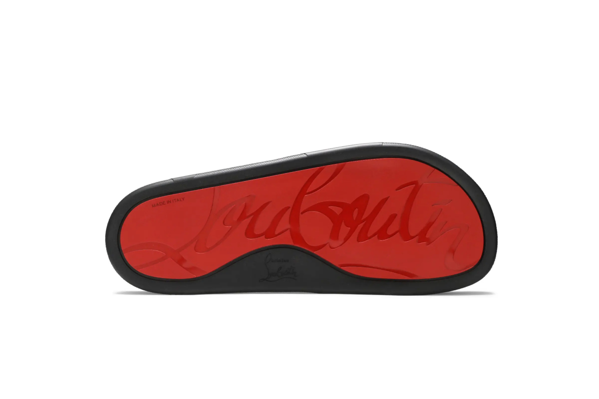 Christian Louboutin Pool Fun Slide 'Black'