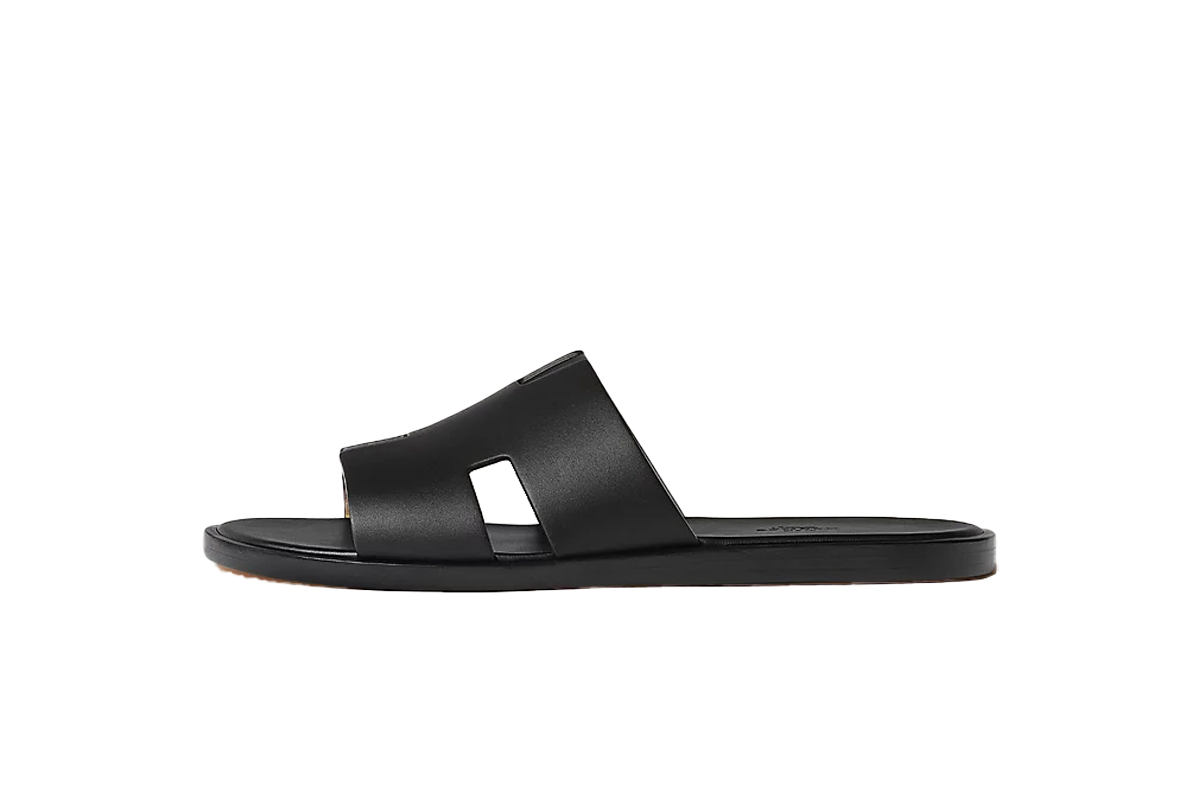 Hermes Haven H Style Sandals On Black
